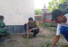 Peduli Lingkungan Babinsa Desa Bibis Ikut Serta Kegiatan Selasa Asri   
