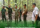 Dandim 0804/Magetan Tinjau Lokasi Yonif Teritorial Pembangunan di Desa Mategal