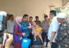 Babinsa Kedung Panji Dampingi Program Anting Emas, Wabup Magetan Salurkan Bantuan untuk Balita Stunting   