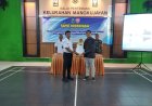 Babinsa Koramil 0804/01 Magetan Hadiri Rakor dan Pengukuhan Karang Taruna "Bina Karya Muda" Kelurahan Mangkujayan   