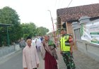 Berikan Rasa Aman, Babinsa Koramil 13 Bendo Pengamanan Sholat Idul Adha 1447 H di Wilayah Binaan   